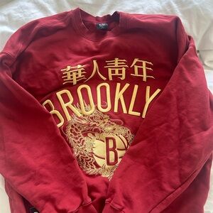 Wah Yan Ching Nin NBA Brooklyn Nets 2023 Year Of Rabbit Sweater
